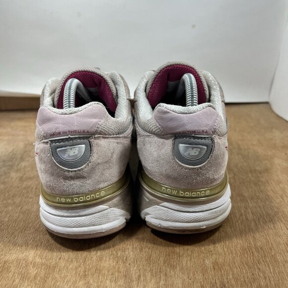 New Balance 990V4 Pink Ribbon (Faded Rose) Men Size 9.5 Shoes Made In USA main image 8